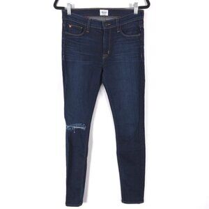 HUDSON USA MADE NICO SUPER SKINNY MIDRISE Jeans RUFF WM407DIV Size‎ 27